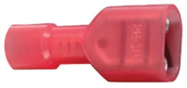 Xscorpion FD250NFR Quick Disconnect 22/18 Ga; Female; Red; Xscorpion; 100/bag - Audiopipe