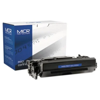 Micr Print Solutions MCR87XM 87a, 87x Micr Toner, 18000 Page-yield, Black