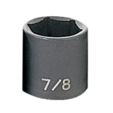 Grey Pneumatic 1028R 3/8" Drive Fractional Standard Impact Socket 7/8