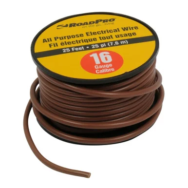 Roadpro RP1625 Primary Wire 16ga/25' Spooled/asst