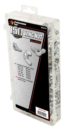 Wilmar W5219 150 Piece Wing Nut Hardware Kit