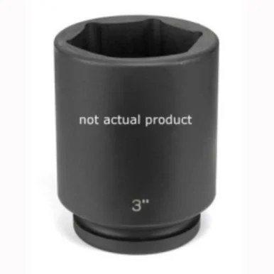 Grey Pneumatic 4120D 1" Drive X 3-3/4" Deep Socket