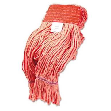 Boardwalk 503OR Super Loop Wet Mop Heads, Cotton/synthetic, Large Size, Orange