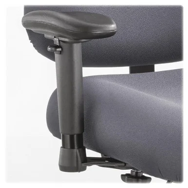 Safco Optimus Big And Tall Chair Arm Kit - Black - Nylon - 2 / Pair (3591bl)