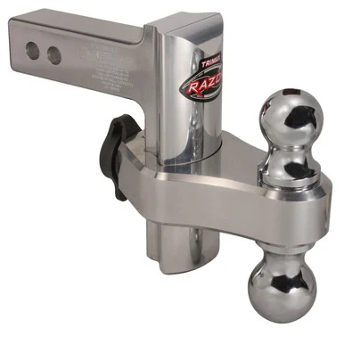 Trimax TRZ6AL Adj Rec Hitch Alum 6in