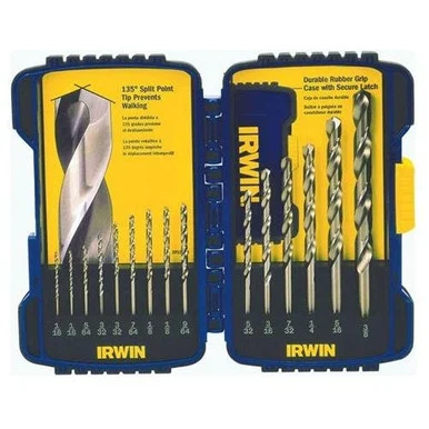 Irwin Industrial 316015 15 Piece Cobalt Drill Bit Set - Hanson