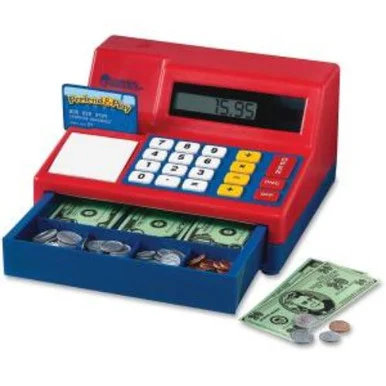Pretend & Play Calculator Cash Register - Theme/subject: Learning - Skill Learning: Imagination, Money, Mathematics (ler2629)