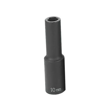 Grey Pneumatic 2010MD 1/2" Drive Metric Deep Impact Socket 10mm