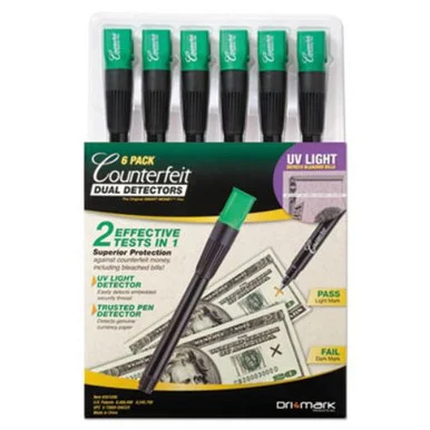 Dri Mark Counterfeit Dual Detector Pen (351uv6)