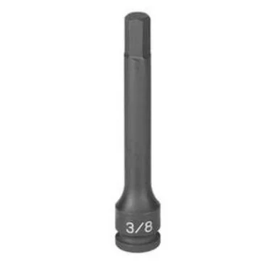 Grey Pneumatic 19054M 3/8" Drive X 5mm Hex Driver 4" Length