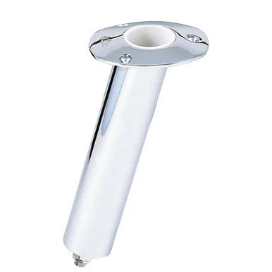 Lee's Tackle Inc RH579XL Lee's 15° Stainless Steel Swivel Base Flush Mount Rod Holder - Extra Long Tube 2.25" Od X 14.5" Tube