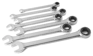 Titan 17350 7 Piece Ratcheting Sae Combination Wrench Set 17350_43