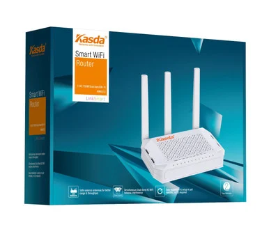 KASDA KW6512 Wi-Fi 5 IEEE 802.11a/b/g/n/ac Ethernet Wireless Router