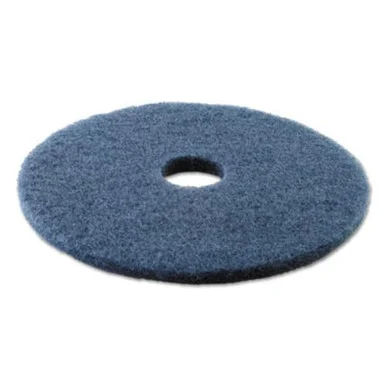 Boardwalk 4017BLU Standard 17-inch Diameter Scrubbing Floor Pads, Blue
