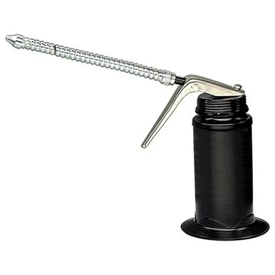 Plews LUBR50516 Edelmann Oiler Pistol 6oz. 6in. Flex Spout+ Wall Base