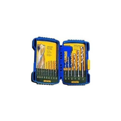 Irwin Industrial 318015 15 Piece Turbomax Turbo Point Drill Bit Set - Hanson