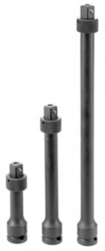 Grey Pneumatic 2203QL 1/2" Drive 3 Piece Impact Locking Extension Set