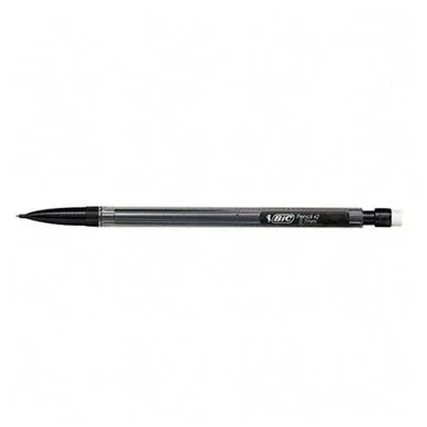 Bic Mechanical Pencil - 0.7 Mm Lead Size - Clear Barrel - 12 / Dozen (MP11)