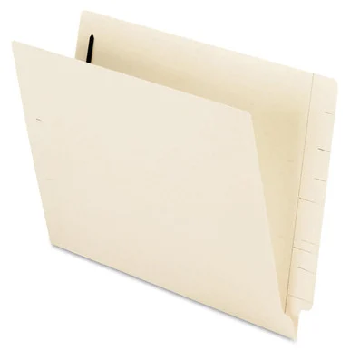 Pendaflex Anti Mold And Mildew End Tab Fastener Folders - Letter - 8.50" X 11" - 1 Fastener - Manila - 50 / Box (ESS62711)