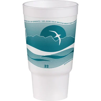 Dart Horizon Design Foam Cup (32aj20h)