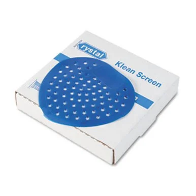 Procter & Gamble 1002 Urinal Screen, Bubble Gum Fragrance, Blue, 12/box - Boardwalk