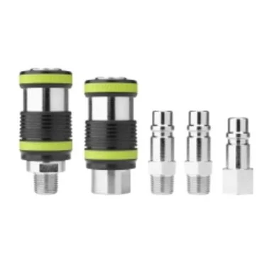 Legacy Manufacturing 656FZ Hd Safety Coupler And Plug Kit, 3/8" Npt, Type H, 5-piece Kit
