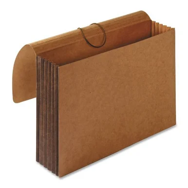 Sparco Tyvek Accordion Wallet - Letter - 8.50" X 11" - 5.25" Expansion - Brown - 1 Each (SPR26575)