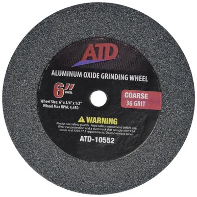Atd Tools ATD-10552 Replacement 6" Coarse Grit Grinding Wheel 10552_59