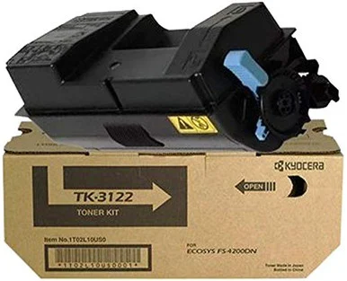 Kyocera Original Toner Cartridge - Laser - 21000 Pages - Black - 1 Each TK3122 TK3122_25