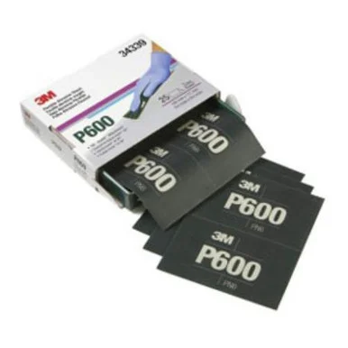 3m 3M-34339 Flexible Abrasive Hookit Sheet, 5.5 In X 6.8 In, P600