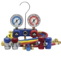 Mastercool 89661-AYF 134a / 1234yf Dual Aluminum Gauge Set