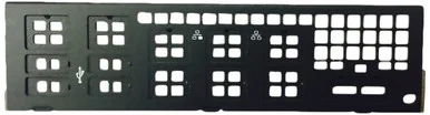 Supermicro 1U I/O Shield for A1SRM-LN7F/LN5F in SC510 Chassis - 1 Pack (MCP260000850B)