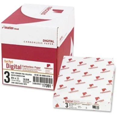 Nekoosa Carbonless Paper - For Laser Print - Letter - 8.50" X 11" - 92 Brightness - 1 / Carton - White, Canary, Pink (nek-17391)