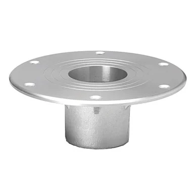 Taco Marine Z10-4085BLY60MM Taco Table Support - Flush Mount - Fits 2-3/8" Pedestals
