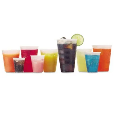 Fabrikal RK3 Rk Crisscross Cold Drink Cups, 3 Oz, Clear RK3_40_1