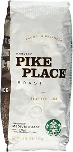 Starbucks SBK-11017854 Coffee,whlbean,pikeplce,1lb