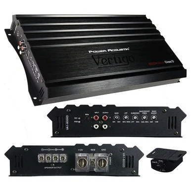 Power Acoustik VA18000D Vertigo Series Monoblock Amplifier 8000w Max