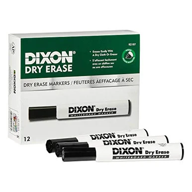 Ticonderoga Dry Erase Whiteboard Markers (dix-92107)