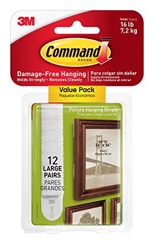 Command Large Picture Hanging Strips 17206-12ES