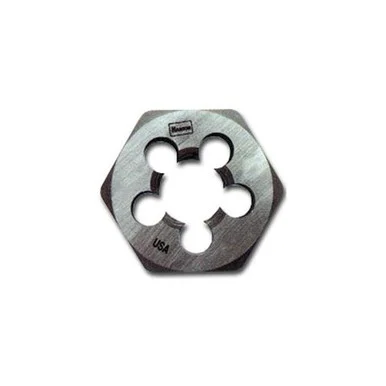 Irwin Industrial 9722 High Carbon Steel Hexagon 1" Across Flat Die 5mm-0.80 9722_43