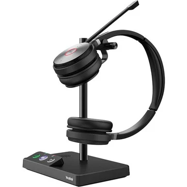 Yealink WH62 Dual Teams Headset - Stereo - Wireless - DECT CAT-iq - 525 ft (WH62DUALTEAMS)