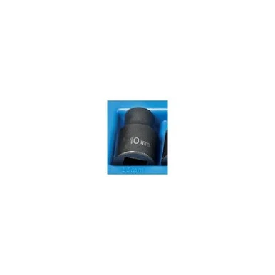 Grey Pneumatic 2110M 1/2" Drive 12 Point Metric Impact Socket 10mm