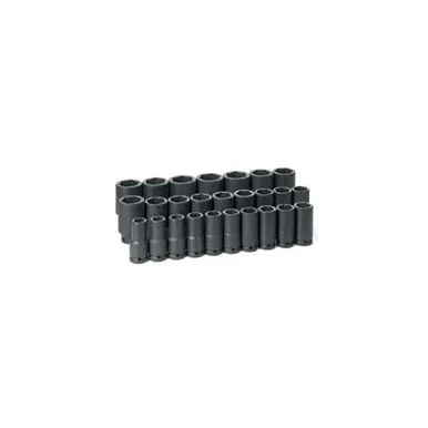 Grey Pneumatic Corp. 8026MD 3/4" Drive 19-50mm 26 Piece Deep Metric Master Set