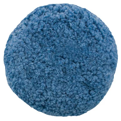 Presta 890144CASE Rotary Blended Wool Buffing Pad - Blue Soft Polish - *case Of 12*