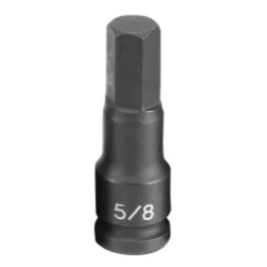 Grey Pneumatic 2920F 1/2" Drive Fractional Hex Driver Impact Socket 5/8"