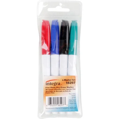 Integra Dry-Erase Markers (ita-18297)