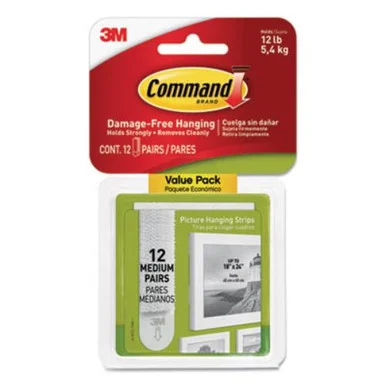 Command Medium Picture Value Pack Hanging Strips (17204-12es)