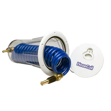 Hose Coil HC15F Flush Mount Enclosure W/ 15' Hosecoil