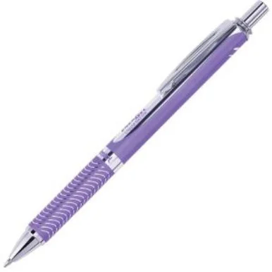 Energel Alloy Rt Gel Pen - 0.7 Mm Pen Point Size - Refillable - Violet Gel-based Ink - Violet Metal Barrel - 1 Each (bl407v-a)