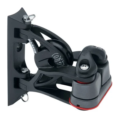 Harken 2156 40mm Carbo Air Pivoting Lead Block W/aluminum Cam-matic® Cleat